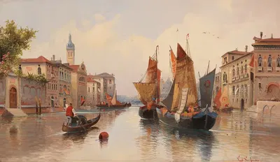 Venetian Motif by Karl Kaufmann — digital art print download