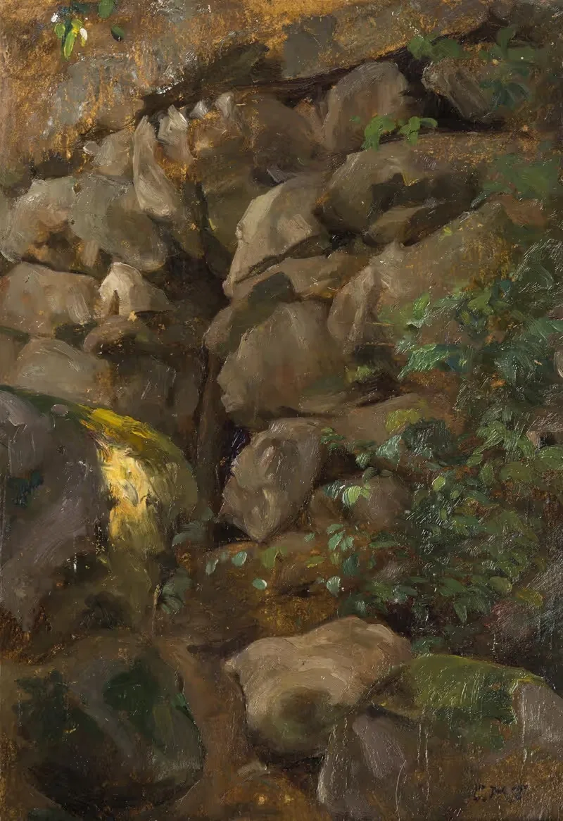 Изучение камней by Карл Мария Тума — digital art print download