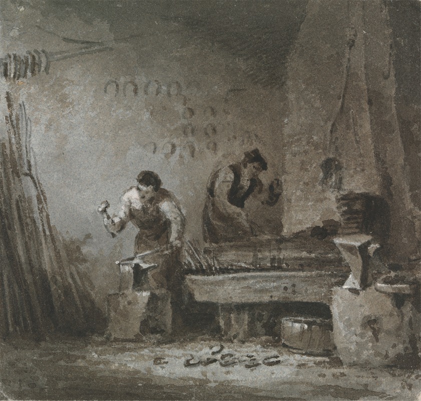 The Blacksmith by Джордж Джонс — digital art print download