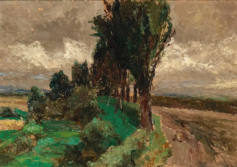 Avenue of Poplars — Olga Wisinger-Florian