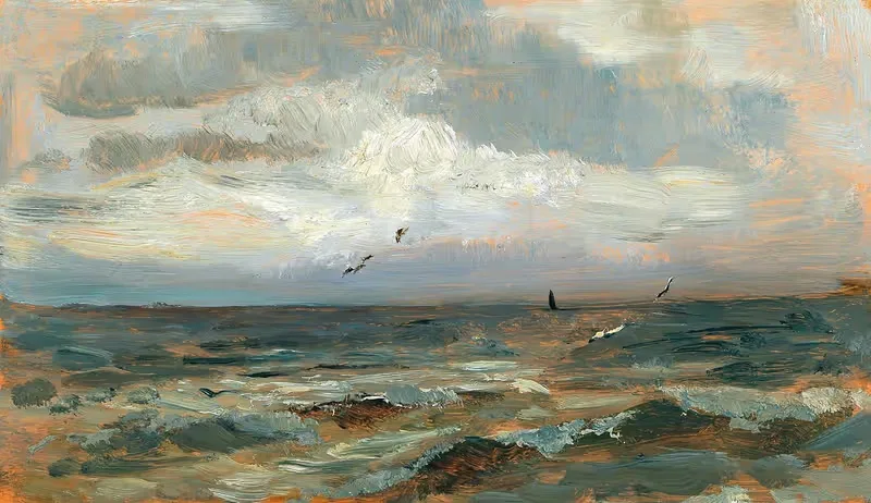 На Северном море by Ольга Визингер-Флориан — digital art print download