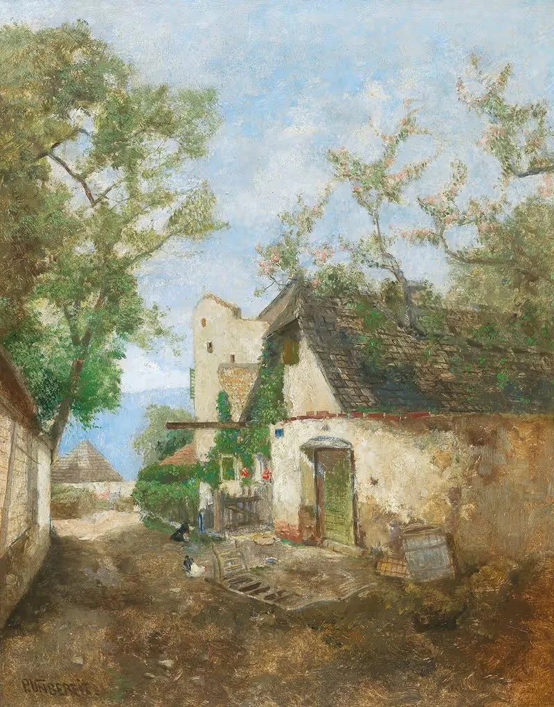 Motiv aus Dürnstein, Wachau — Paul Unbereit