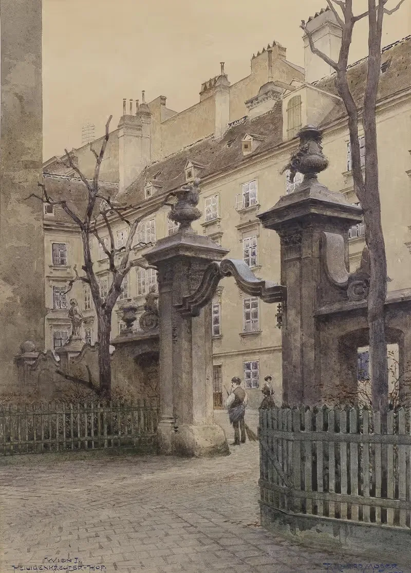 Heiligenkreuzerhof in Wien — Richard Moser