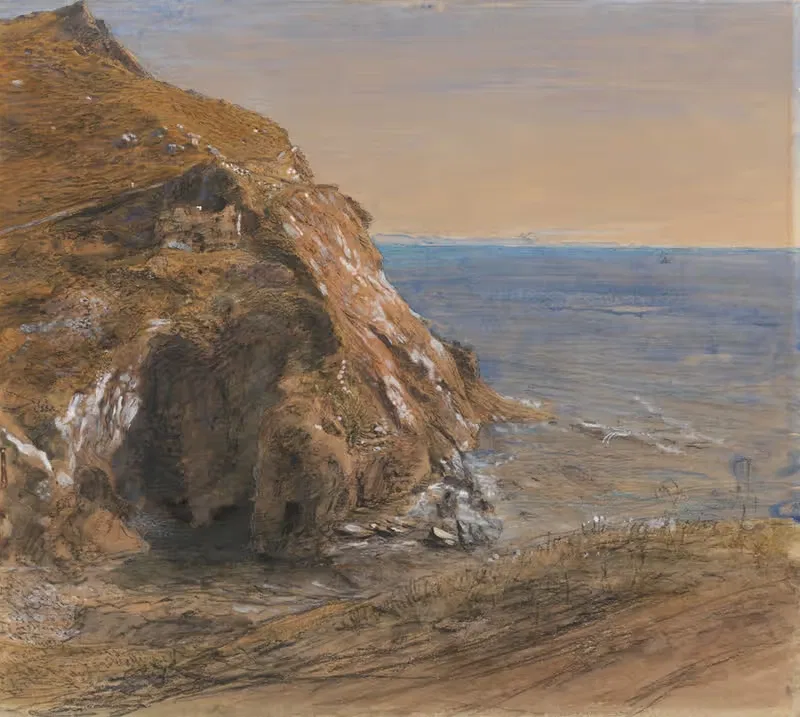 The Rock Slip near Boscastle — Samuel Palmer
