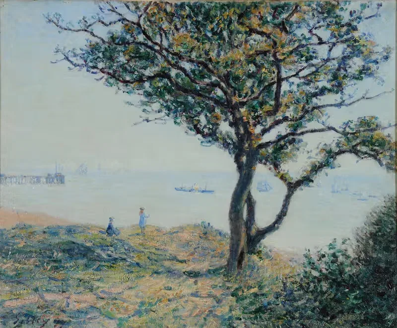 Рада Кардиффа by Альфред Сислеи, 1897 — digital art print download