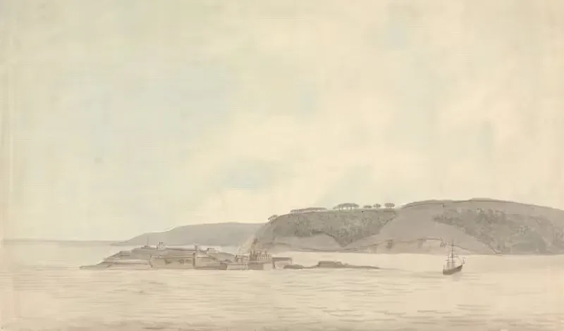 St. Nicholas's Island off Mount Edgecombe — Capt. Francis Grose