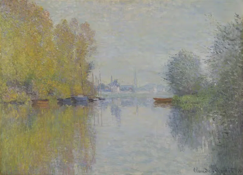 Autumn on the Seine, Argenteuil — Claude Monet