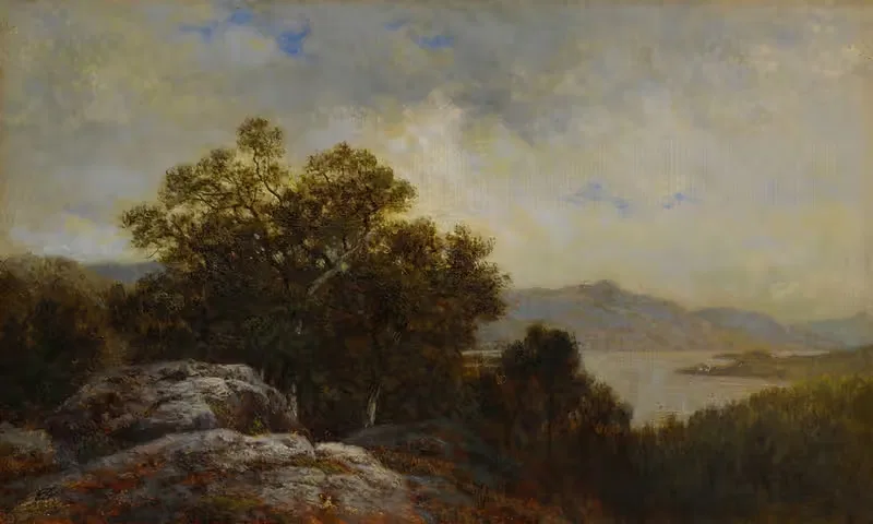 Near Hague, Lake George — David Johnson