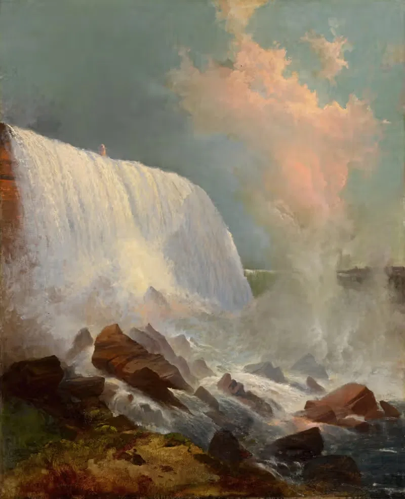 Ниагарский водопад by Эдвард Моран — digital art print download