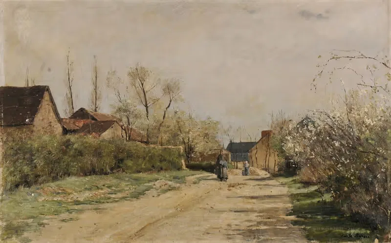Весна в Билли by Эмиль Бара, 1886 — digital art print download