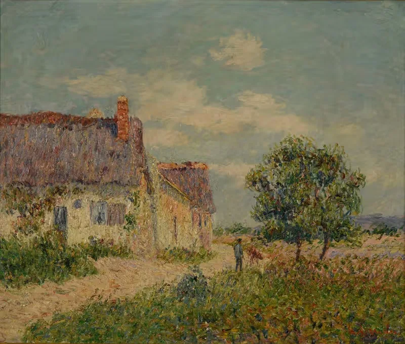 Chaumière au Vandreuil by Gustave Loiseau, 1903 — digital art print download