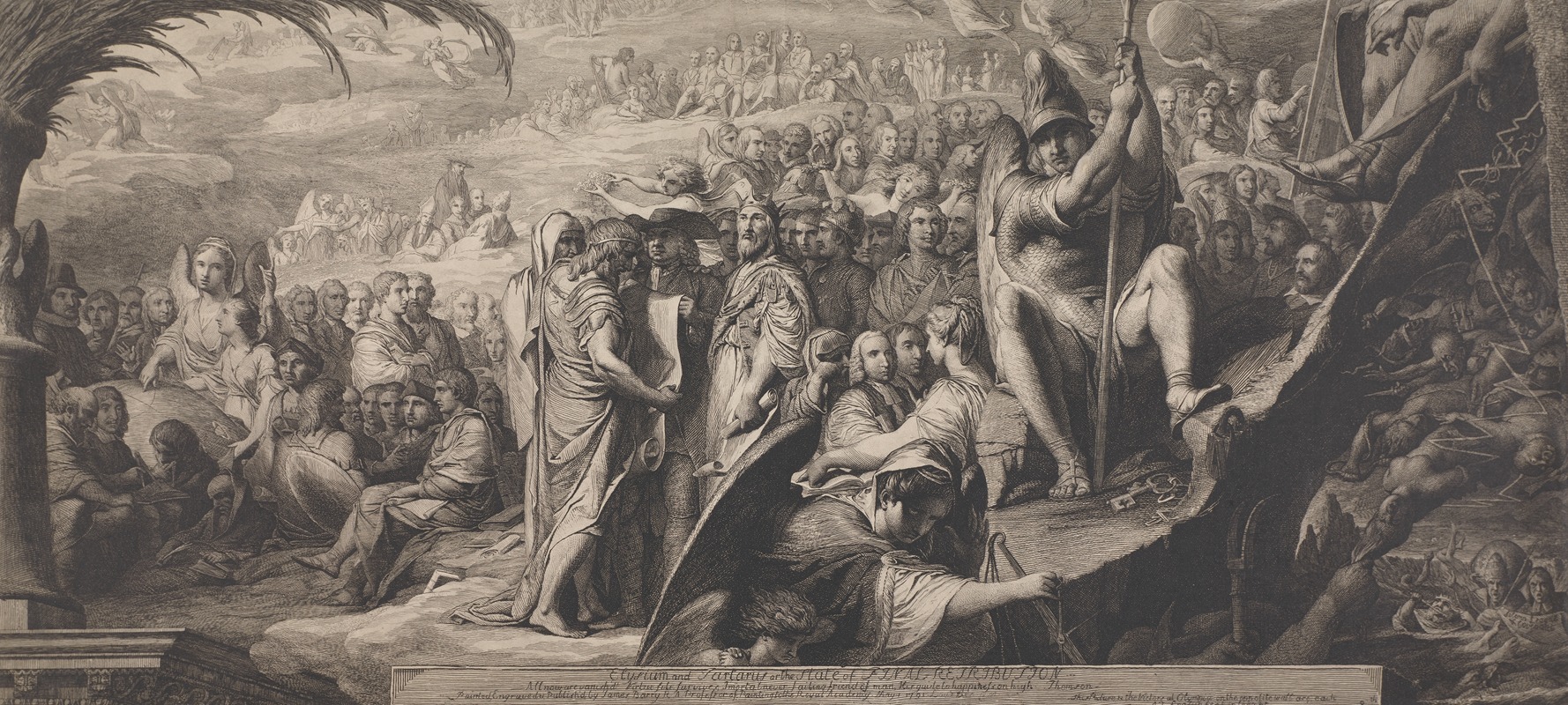 Elysium and Tartarus or the State of Final Retribution — James Barry