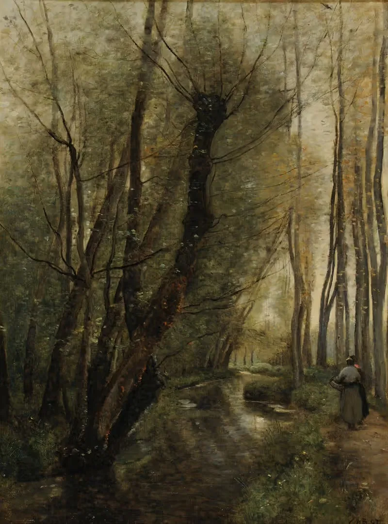 Un ruisseau; environs de Beauvais — Jean-Baptiste-Camille Corot