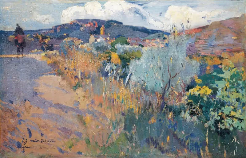 Вид на Л'Алейхар by Хоакин Мир Тринксе, 1915-1919 — digital art print download