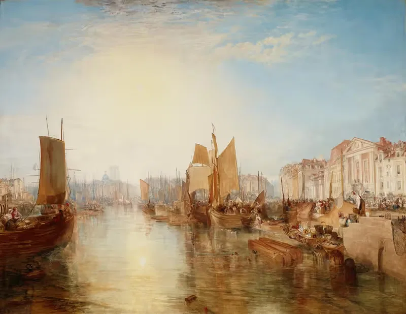 The Harbor of Dieppe — Joseph Mallord William Turner