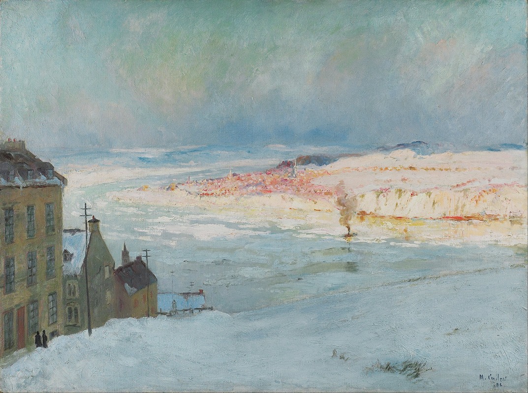 Levis from Quebec by Maurice Galbraith Cullen, 1906 — digital art print download