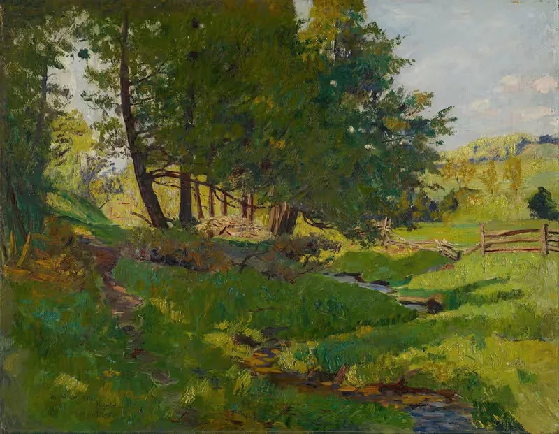 Лето рядом с Бопре by Морис Гэлбрайт Каллен, 1895-1905 — digital art print download