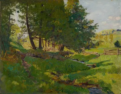 Лето рядом с Бопре by Морис Гэлбрайт Каллен, 1895-1905 — digital art print download