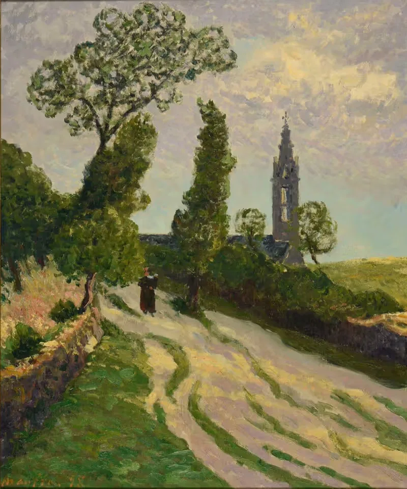Вечер перед дождем by Максим Мофра, 1898 — digital art print download
