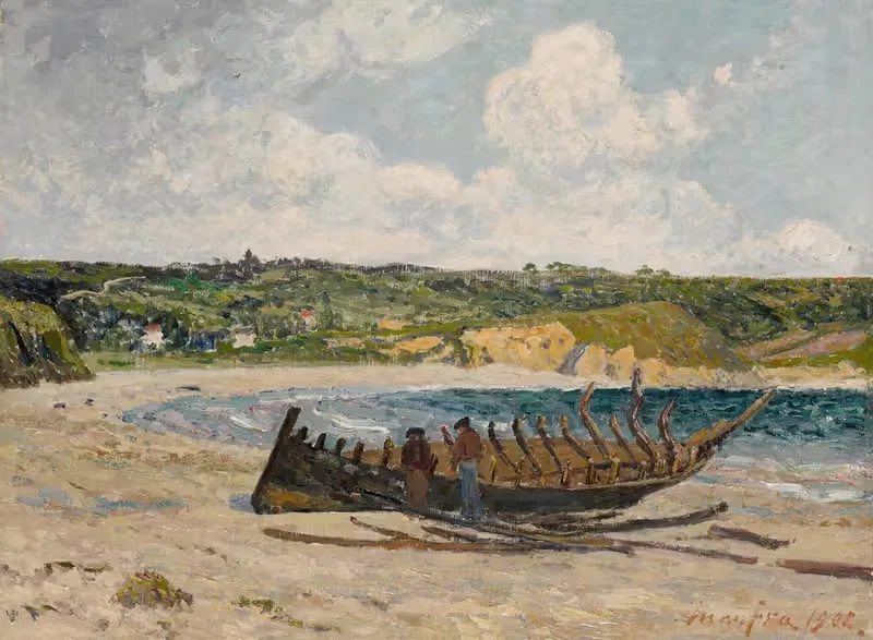 Старое судно, Морга by Максим Мофра, 1902 — digital art print download