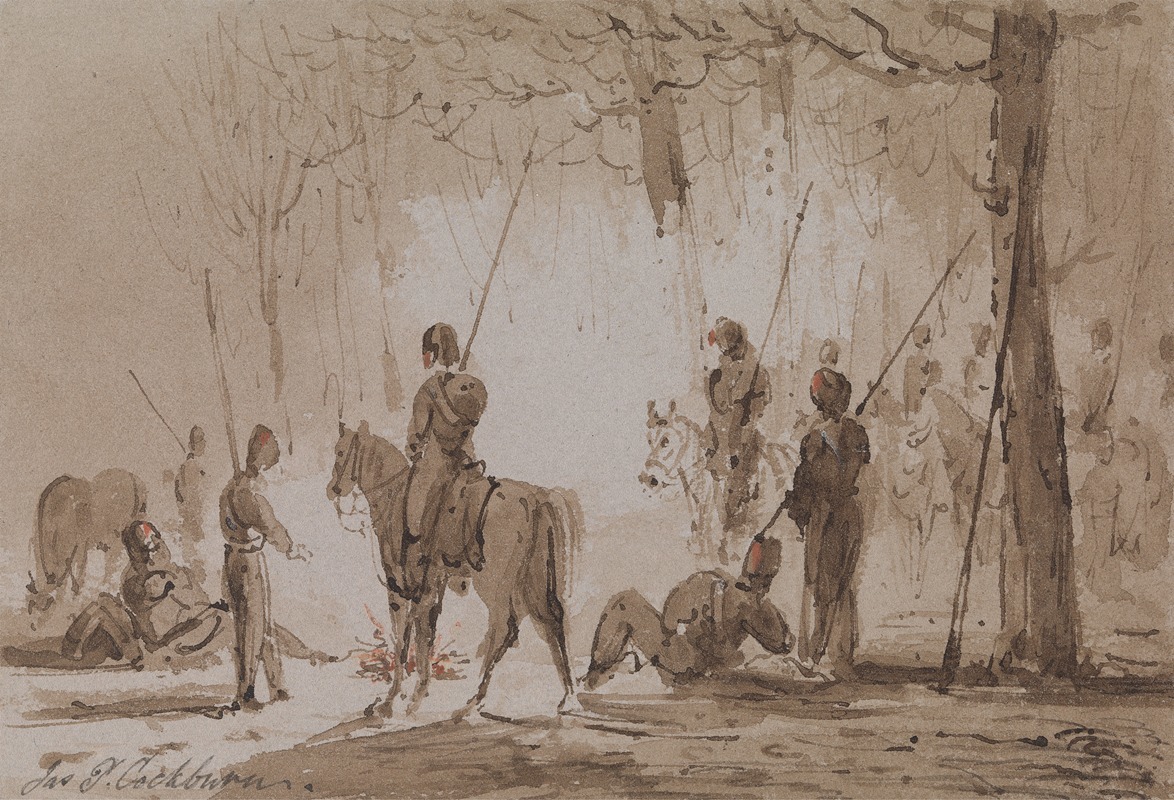 Calvary Resting by Джеймс Паттисон Кокберн — digital art print download