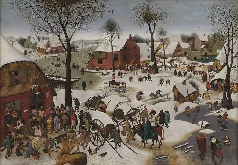 The Census at Bethlehem, After Pieter Brueghel the Elder — Pieter Brueghel The Younger