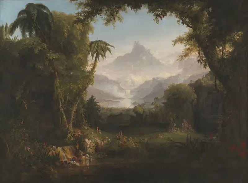 The Garden of Eden — Thomas Cole