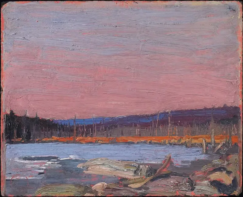 Северное озеро by Том Томпсон, 1911 — digital art print download