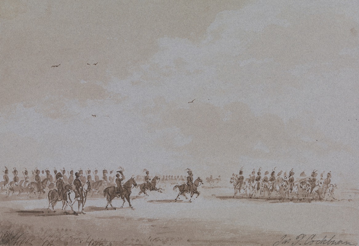 Trotting Past by Джеймс Паттисон Кокберн — digital art print download
