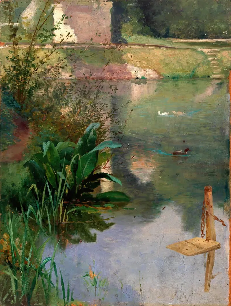 Край рва by Элифаэт Фрейзер Эндрюс — digital art print download