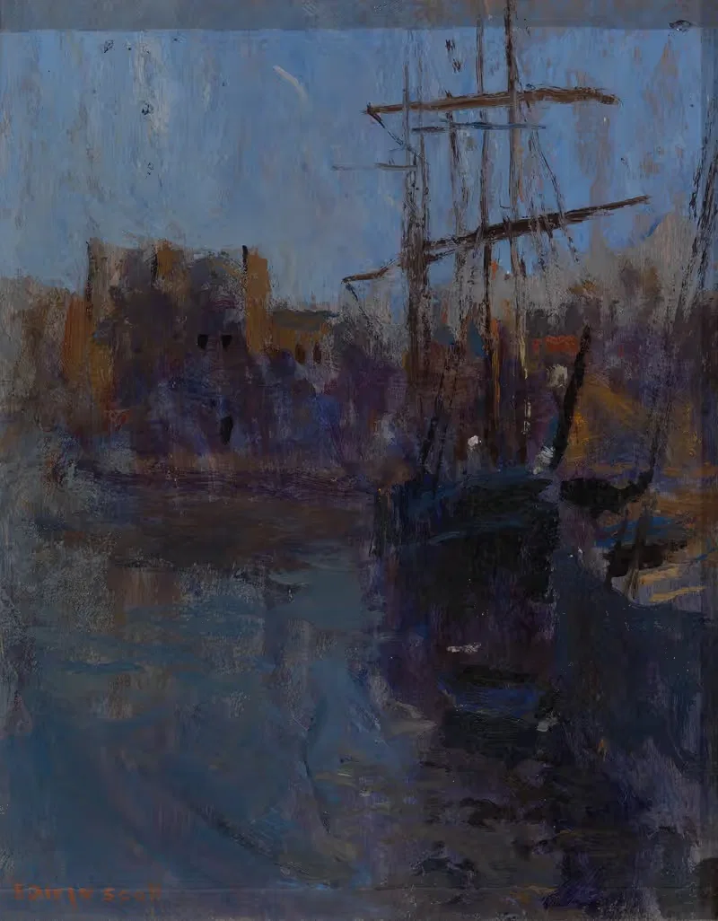 Porte de Cherbourg by Frank Edwin Scott — digital art print download