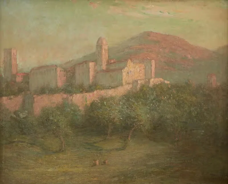 Alhambra, Granada, Spain by John Ferguson Weir — digital art print download