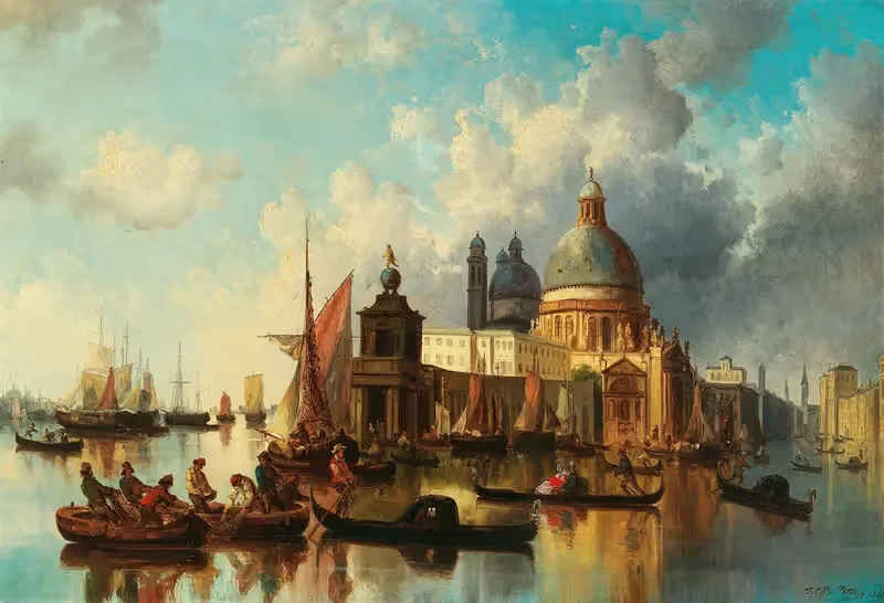 Venice, Santa Maria della Salute — Josef Carl Berthold Püttner