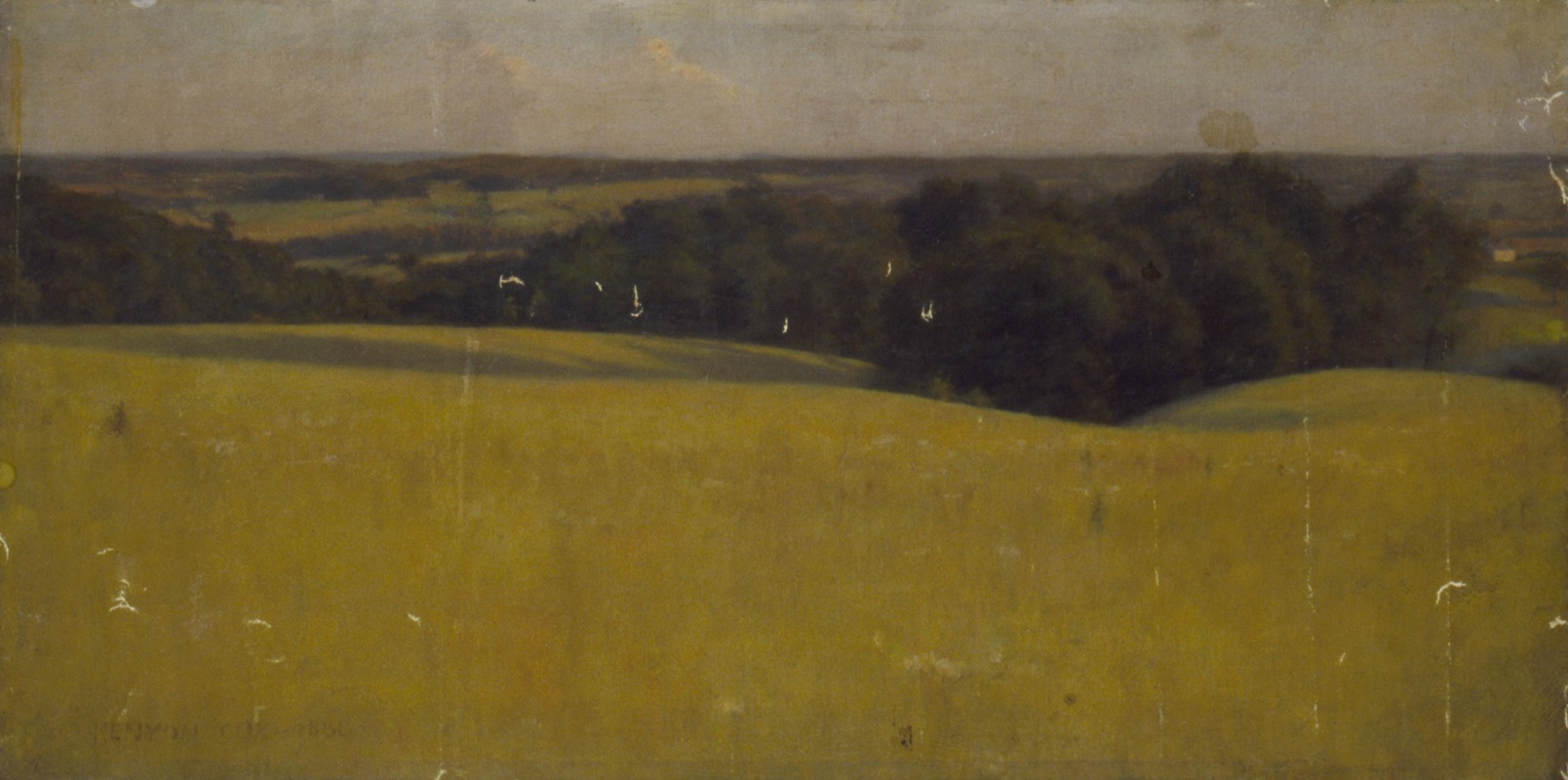 Lengthening Shadows by Kenyon Cox, 1888 — digital art print download
