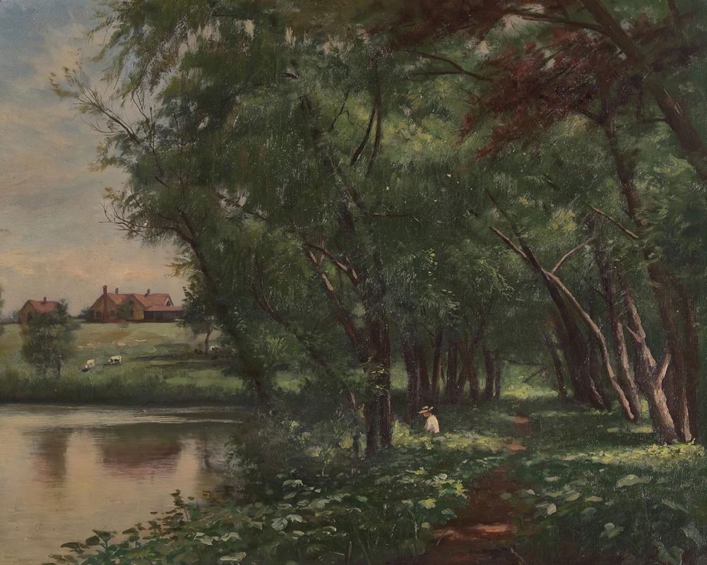 Tranquil Silence by Robert Jenkins Onderdonk — digital art print download