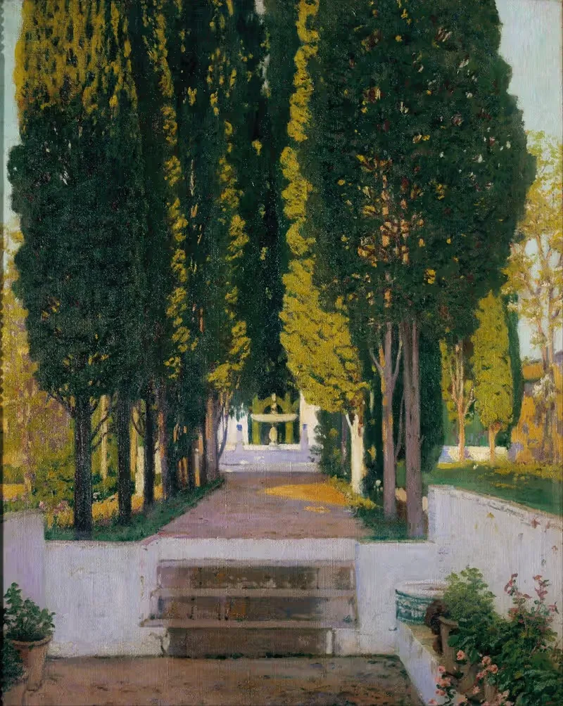 Gardens of the Generalife — Santiago Rusiñol