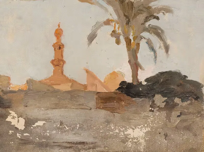 Каир. Из путешествия в Египет by Ян Чянглиньский, 1903 — digital art print download