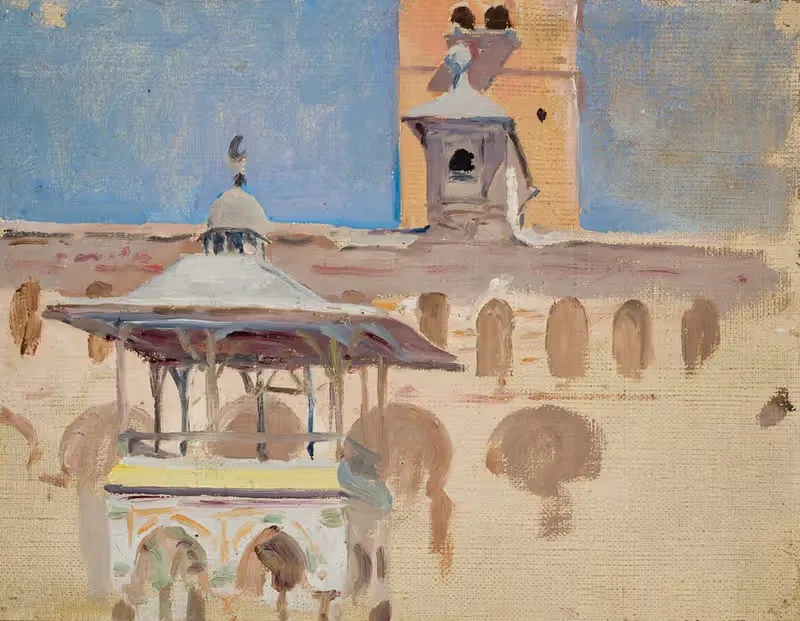 Damascus. From the journey to Palestine — Jan Ciągliński