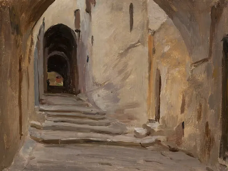 Jerusalem. From the journey to Palestine — Jan Ciągliński