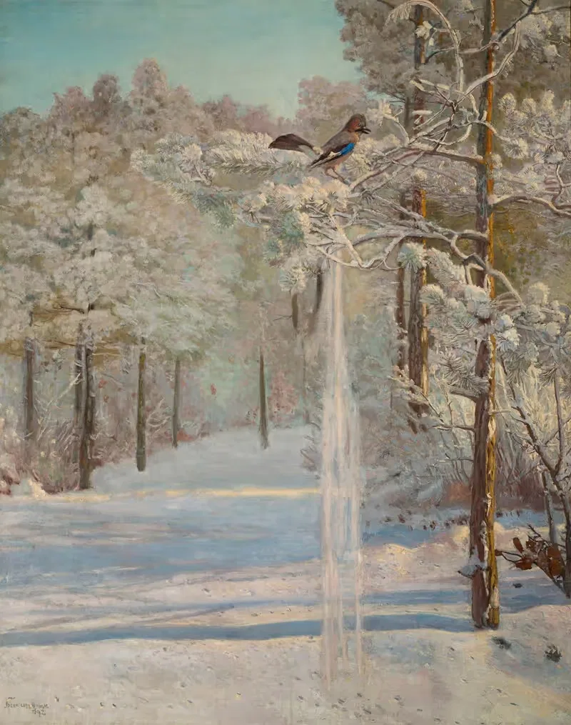 Jay by Jozef Chelmonski, 1892 — digital art print download