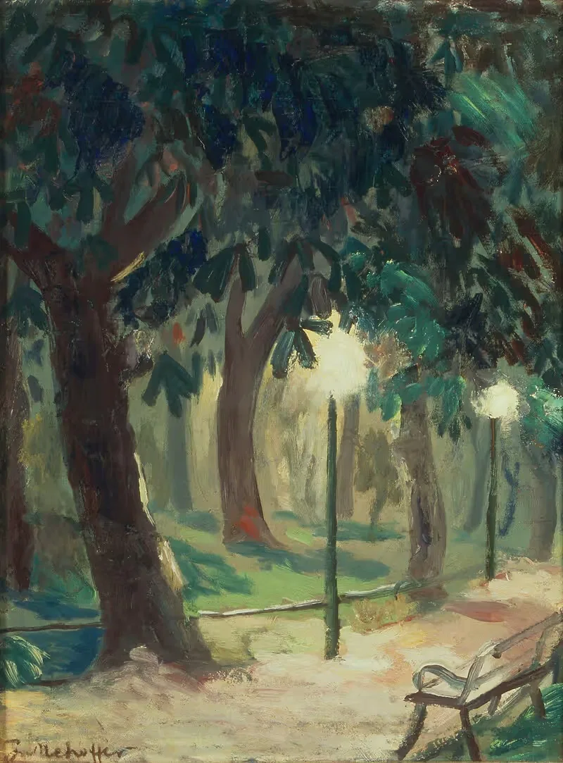 Planty Park in Kraków — Józef Mehoffer