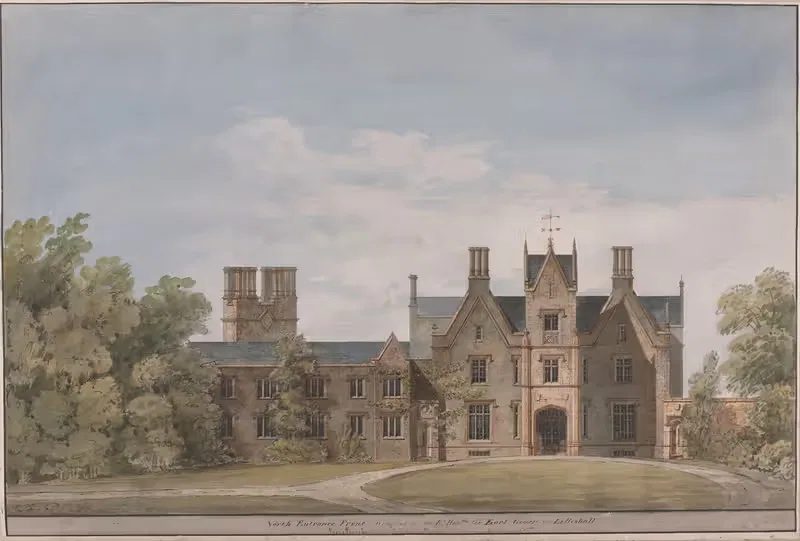 Lilleshall, Shropshire; North Entrance Front — Sir Jeffry Wyatville