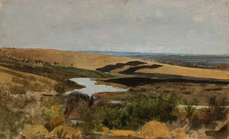 Landscape from Ukraine by Stanisław Masłowski — digital art print download