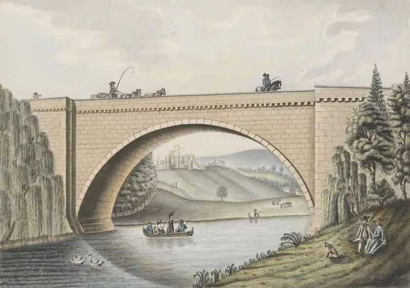 Brick Bridge by William Beilby — digital art print download
