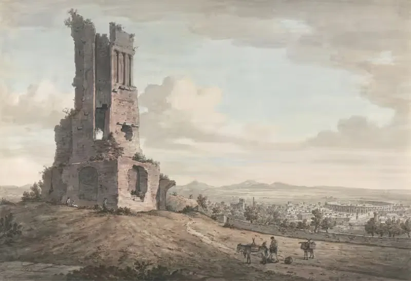 Nîmes from the Tour Magne — William Marlow