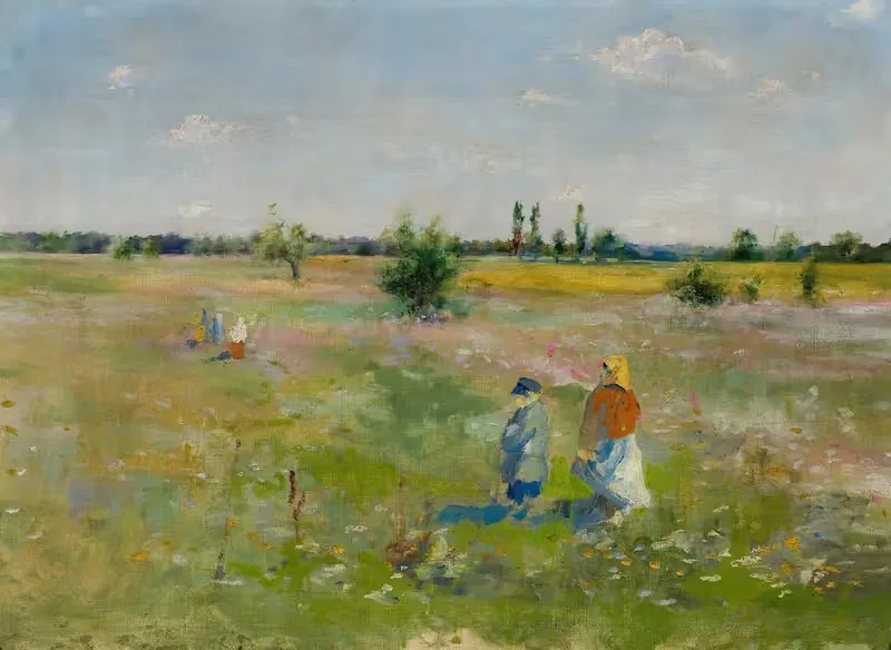 In the meadow by Władysław Podkowiński — digital art print download