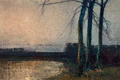 Dusk – Moonrise II by Władysław Wankie — digital art print download