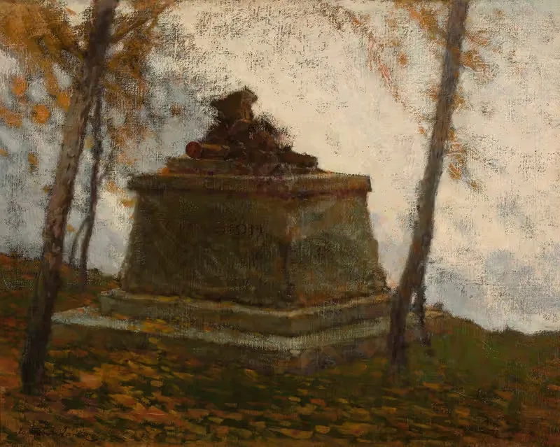 Памятник - проект памятника легионерам by Владислав Ванке, 1916 — digital art print download