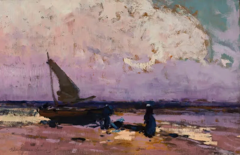Море и парусная лодка by Владислав Ванке — digital art print download