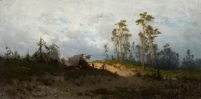 Цыганские палатки by Зигмунт Сидорович, 1876 — digital art print download